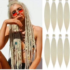 16pc platinum blonde 24 in hair extensions